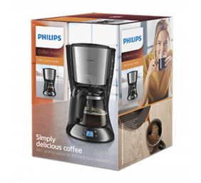 Philips | HD7459/20 | Drip | 1000 W | Stainless steel/Black
