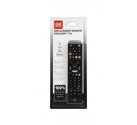 ONE For ALL 1, Replacement remote, TV/LCD/LED/Plasma, Sony