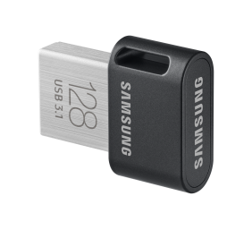 Samsung | FIT Plus | MUF-128AB/APC | 128 GB | USB 3.1 | Black/Silver