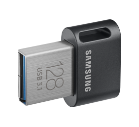 Samsung | FIT Plus | MUF-128AB/APC | 128 GB | USB 3.1 | Black/Silver