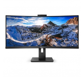 Philips | Curved UltraWide | 346P1CRH | 34  " | VA | WQHD | 21:9 | Warranty 24 month(s) | 4 ms | 500 cd/m² | Black | HDMI ports quantity 1 | 100 Hz