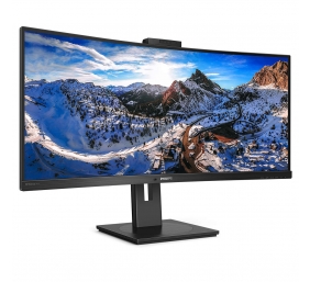 Philips | Curved UltraWide | 346P1CRH | 34  " | VA | WQHD | 21:9 | Warranty 24 month(s) | 4 ms | 500 cd/m² | Black | HDMI ports quantity 1 | 100 Hz