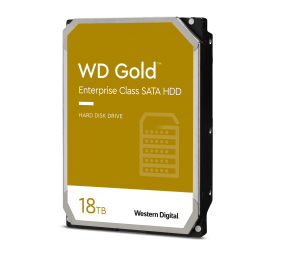 WD Gold 18TB HDD sATA 6Gb/s 512e