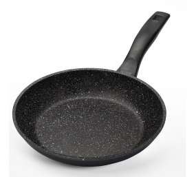 Stoneline | 19046 | Made in Germany pan | Frying | Diameter 24 cm | Suitable for induction hob | Fixed handle | Anthracite