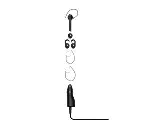 Talk 45 | In-ear/Ear-hook | Hands free device | Noise-canceling | 7.2 g | Black | 57.4 cm | 24.2 cm | Volume control | 15.4 cm