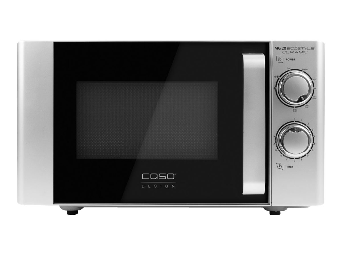 Caso | Ecostyle Ceramic | 03316 | Free standing | 700 W | Grill | Silver