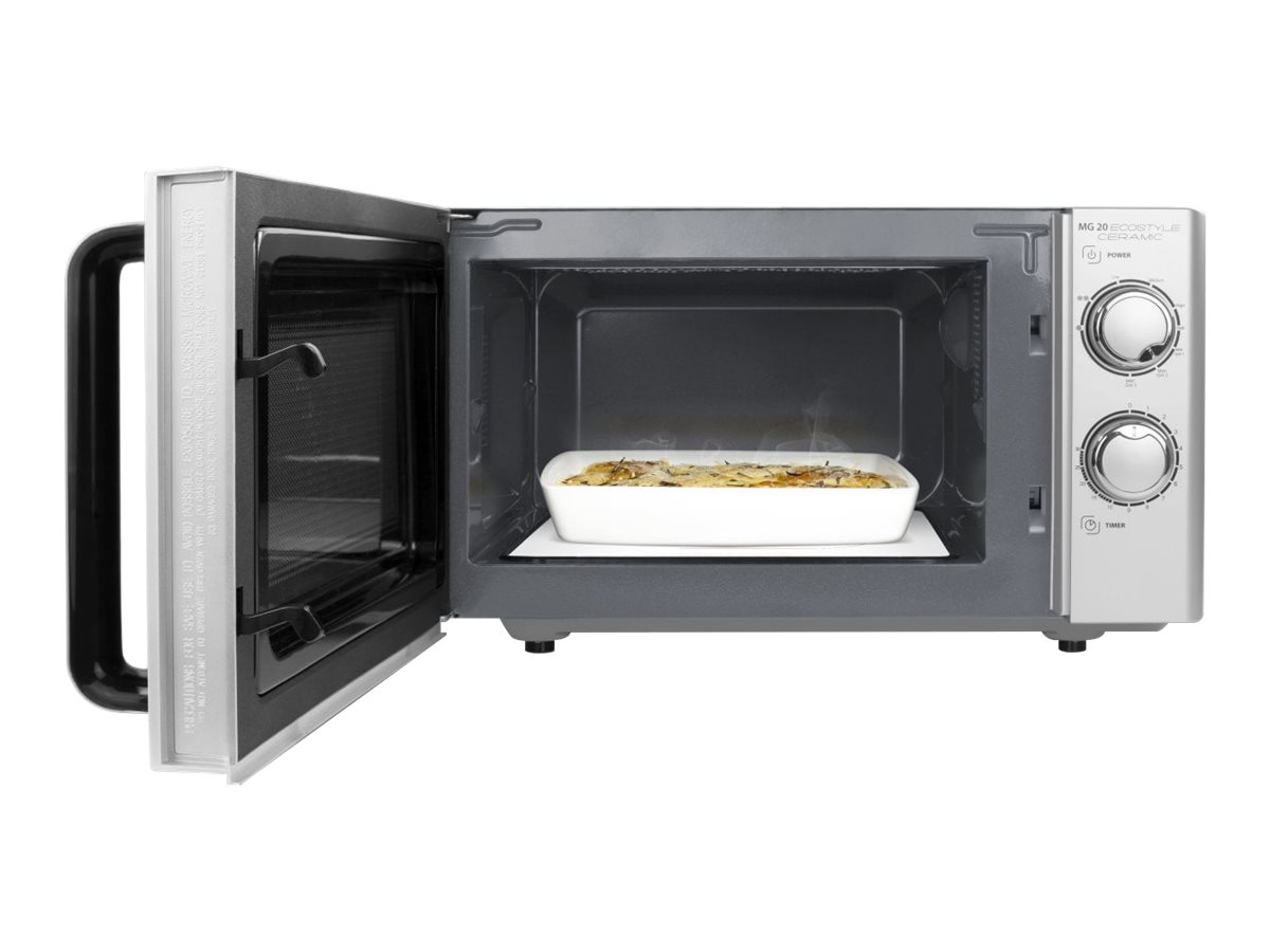 Caso | Ecostyle Ceramic | 03316 | Free standing | 700 W | Grill | Silver