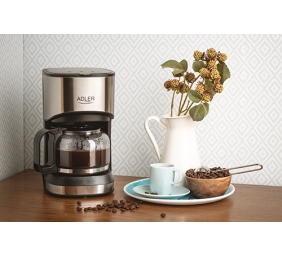 Adler | Coffee maker | AD 4407 | Drip | 550 W | Black