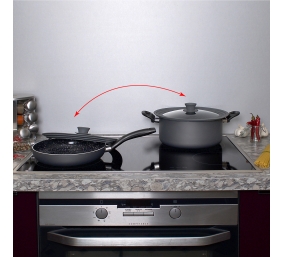 Stoneline | Lid set of 2 | 13705 | Lid | Diameter 16/18/20 and 24/26/28 cm | Transparent