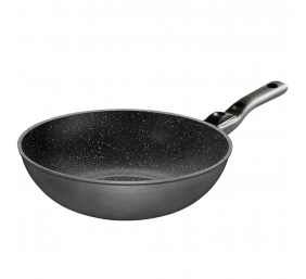 Stoneline | 19569 | Pan | Wok | Diameter 30 cm | Suitable for induction hob | Removable handle | Anthracite