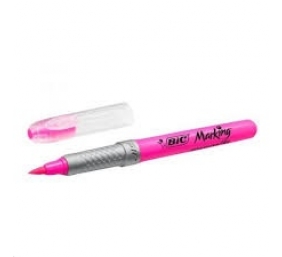 Bic Tekstas žymeklis Highlighter Flex, rožinis, pakuotėje 12 vnt. 494879