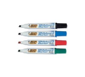 Bic Žymeklis baltai lentai Velleda 1701 1-5 mm, 4 spalvų rinkinys 8757151