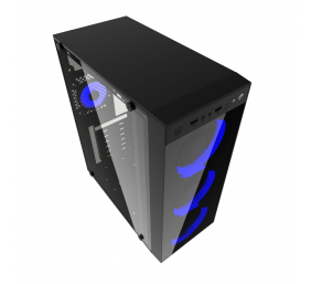 GEMBIRD computer case Fornax 1500R Red