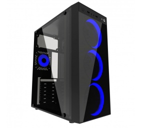 GEMBIRD computer case Fornax 1500R Red