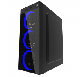GEMBIRD computer case Fornax 1500R Red
