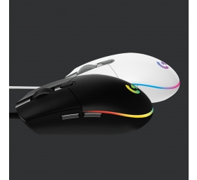 Žaidimų pelė Logitech G203 Lightsync, Juoda