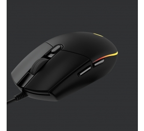 Žaidimų pelė Logitech G203 Lightsync, Juoda