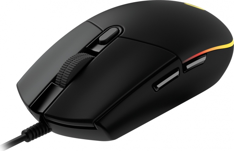 Logitech G102 LIGHTSYNC Laidinė žaidimų pelė, USB, 8000 DPI, Juoda