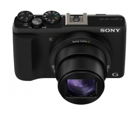 Sony Cyber-shot DSC-HX60 Compact camera, 20.4 MP, Optical zoom 30 x, Digital zoom 60 x, Image stabilizer, ISO 12800, Display diagonal 7.62 cm, Wi-Fi, Video recording, Black