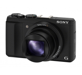 Sony Cyber-shot DSC-HX60 Compact camera, 20.4 MP, Optical zoom 30 x, Digital zoom 60 x, Image stabilizer, ISO 12800, Display diagonal 7.62 cm, Wi-Fi, Video recording, Black