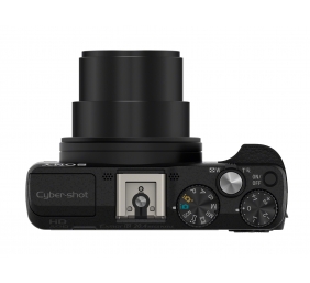 Sony Cyber-shot DSC-HX60 Compact camera, 20.4 MP, Optical zoom 30 x, Digital zoom 60 x, Image stabilizer, ISO 12800, Display diagonal 7.62 cm, Wi-Fi, Video recording, Black