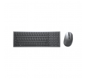 Dell | Keyboard and Mouse | KM7120W | Keyboard and Mouse Set | Wireless | Batteries included | US | Bluetooth | Titan Gray | Numeric keypad | Wireless connection