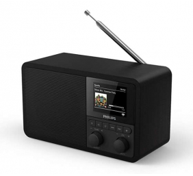 Philips Internet Radio TAPR802/12, Spotify, DAB and FM, 3W, Black