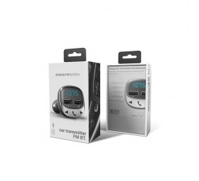 Energy Sistem Car Transmitter Bluetooth, FM, USB connectivity