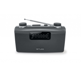 Muse | M-058R | AUX in | Black | Portable radio