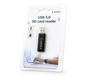 Gembird | Compact USB 3.0 SD card reader, Blister