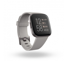 Išmanusis laikrodis Fitbit Versa 2 pilkas (FB507GYSR)