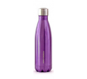 Yoko Design Isothermal Bottle 500 ml, Shiny purple