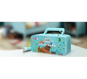 Muse | M-29KB | Portable radio CD/MP3 player with USB | 30 W | Image