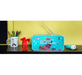 Muse | M-29KB | Portable radio CD/MP3 player with USB | 30 W | Image