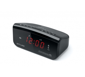 Muse | M-12CR | Alarm function | Black | Clock radio PLL