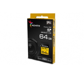 ADATA | Premier ONE | UHS-II U3 | 64 GB | SDXC | Flash memory class 10