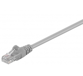 Goobay | CAT 5e patch cable, U/UTP | Grey RJ45 male (8P8C) | RJ45 male (8P8C)