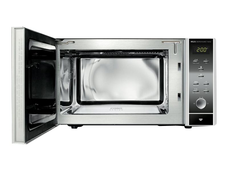 Caso | Microwave oven with Grill | MG 25 | Free standing | 900 W | Grill | Silver