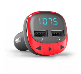 Energy Sistem Car FM Transmitter , Red Energy Sistem