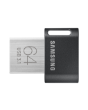 Samsung | FIT Plus | MUF-64AB/APC | 64 GB | USB 3.1 | Black/Silver