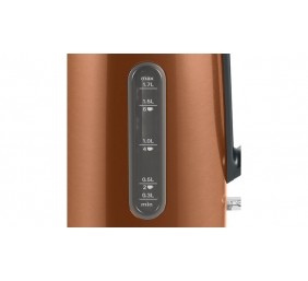 Bosch | Kettle | TWK4P439 | Electric | 2400 W | 1.7 L | Stainless steel | 360° rotational base | Copper