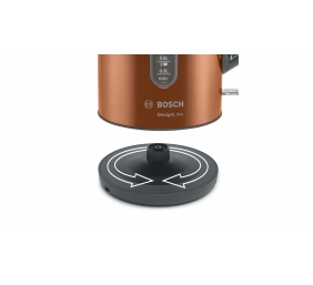 Bosch | Kettle | TWK4P439 | Electric | 2400 W | 1.7 L | Stainless steel | 360° rotational base | Copper