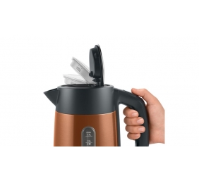 Bosch | Kettle | TWK4P439 | Electric | 2400 W | 1.7 L | Stainless steel | 360° rotational base | Copper