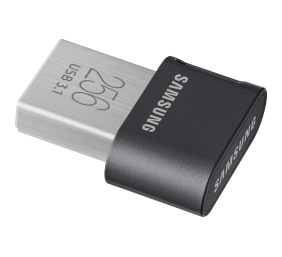 Samsung | FIT Plus | MUF-256AB/APC | 256 GB | USB 3.1 | Black/Silver