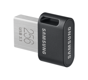 Samsung | FIT Plus | MUF-256AB/APC | 256 GB | USB 3.1 | Black/Silver