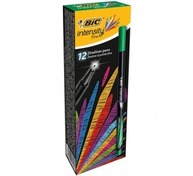 Bic Rašiklis Fineliners Intensity Fine, žalias, pakuotėje 12 vnt. 449190