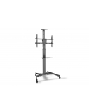 Digitus | Floor stand | TV-Cart for screens up to 70", max. 50kg wheelbase, VESA max. 600x400 | Tilt | 37-70 " | Maximum weight (capacity) 50 kg | Black