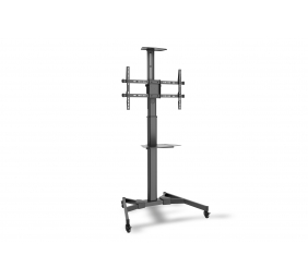 Digitus | Floor stand | TV-Cart for screens up to 70", max. 50kg wheelbase, VESA max. 600x400 | Tilt | 37-70 " | Maximum weight (capacity) 50 kg | Black