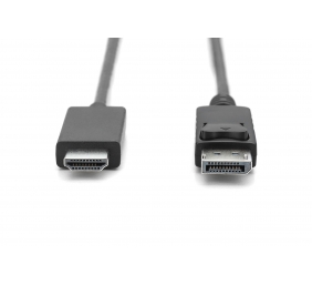 Digitus Adapter Cable, DP - HDMI type A | DisplayPort to HDMI | 2 m