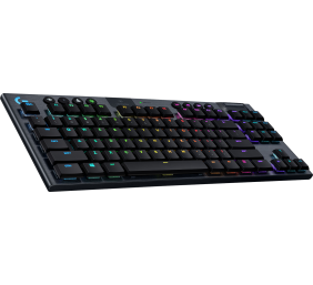 Logitech G G915 TKL Tenkeyless LIGHTSPEED Belaidė mechaninė žaidimų klaviatūra Clicky US INT, Carbon